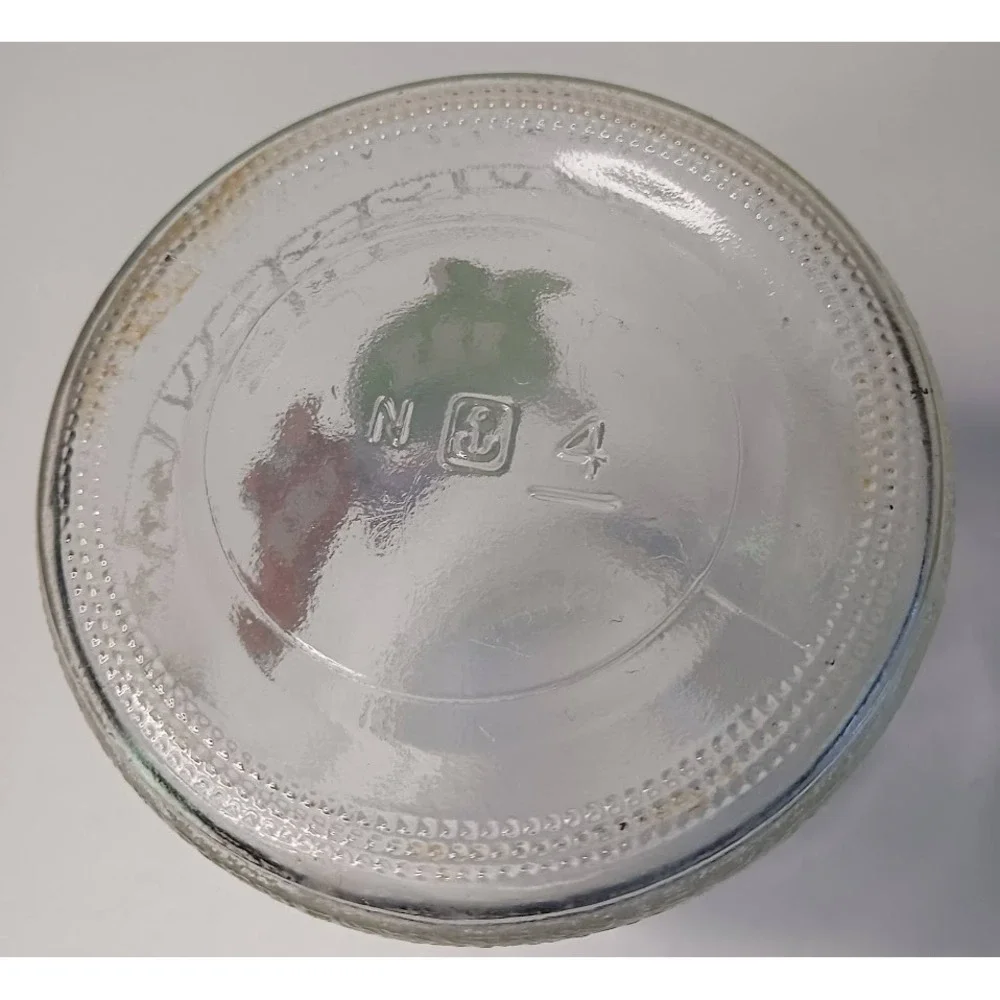 Vintage Anchor Hocking M&Ms‎ Olympic glass candy canister